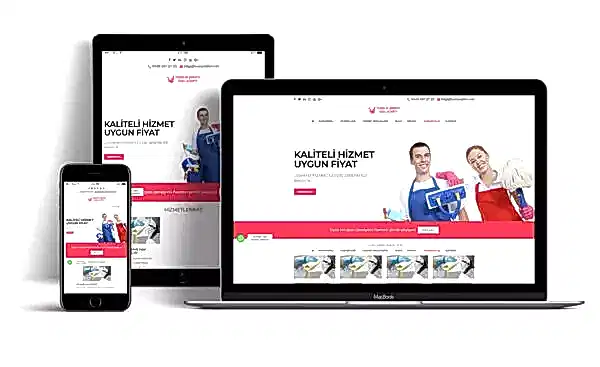 Temizlik Firması Web Sitesi Scripti v1