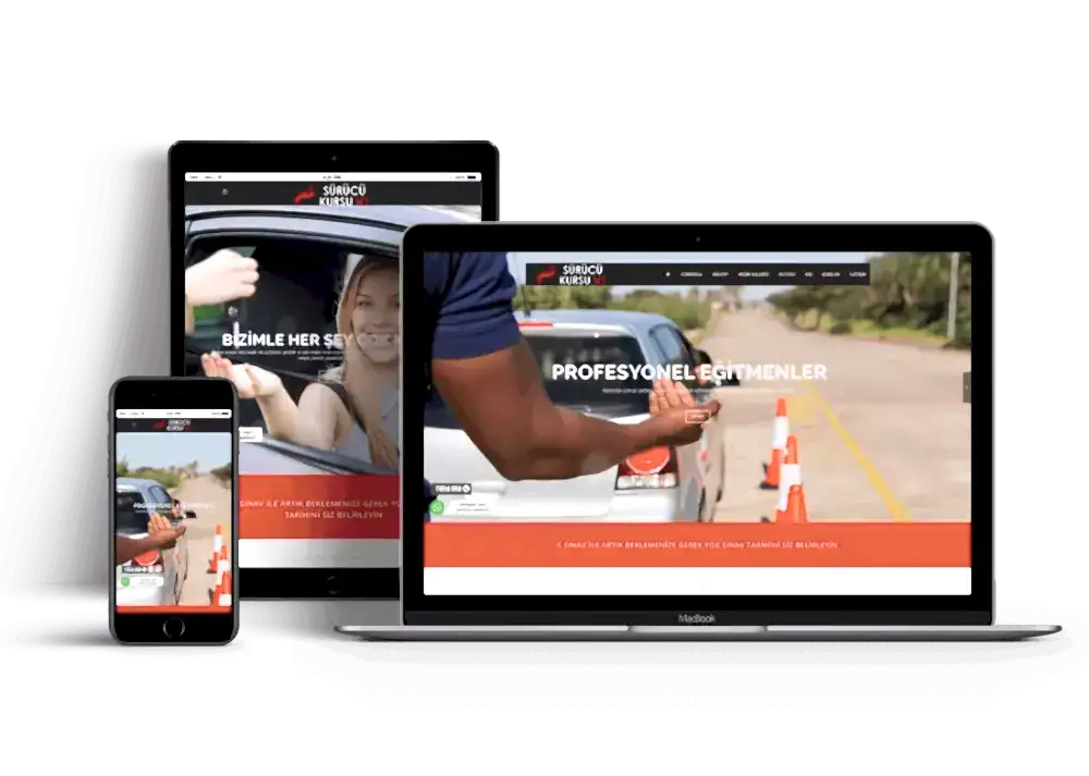Hazır Sürücü Kursu Web Sitesi v1