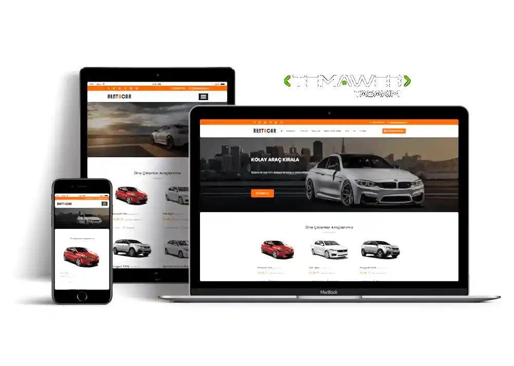 Rent A Car v2 Web Sitesi Scripti