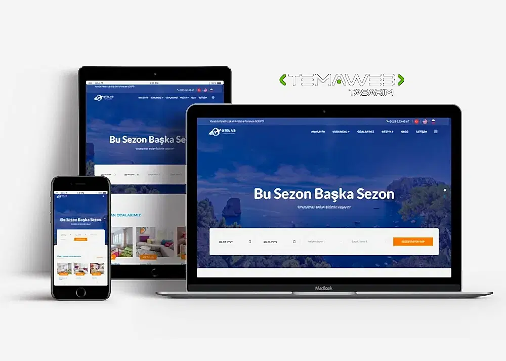 Otel Web Sitesi Scripti v3